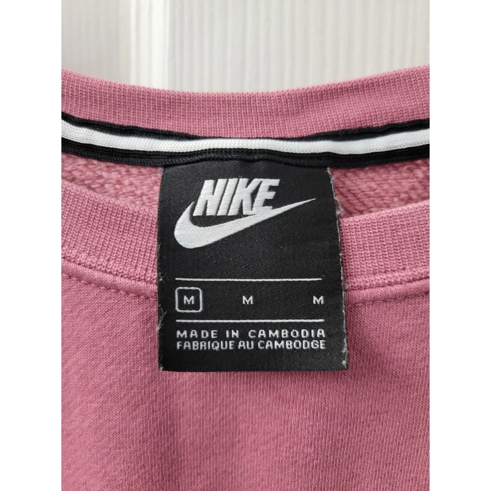 Nike Women's Medium Pullover Sweatshirt Pink EUC